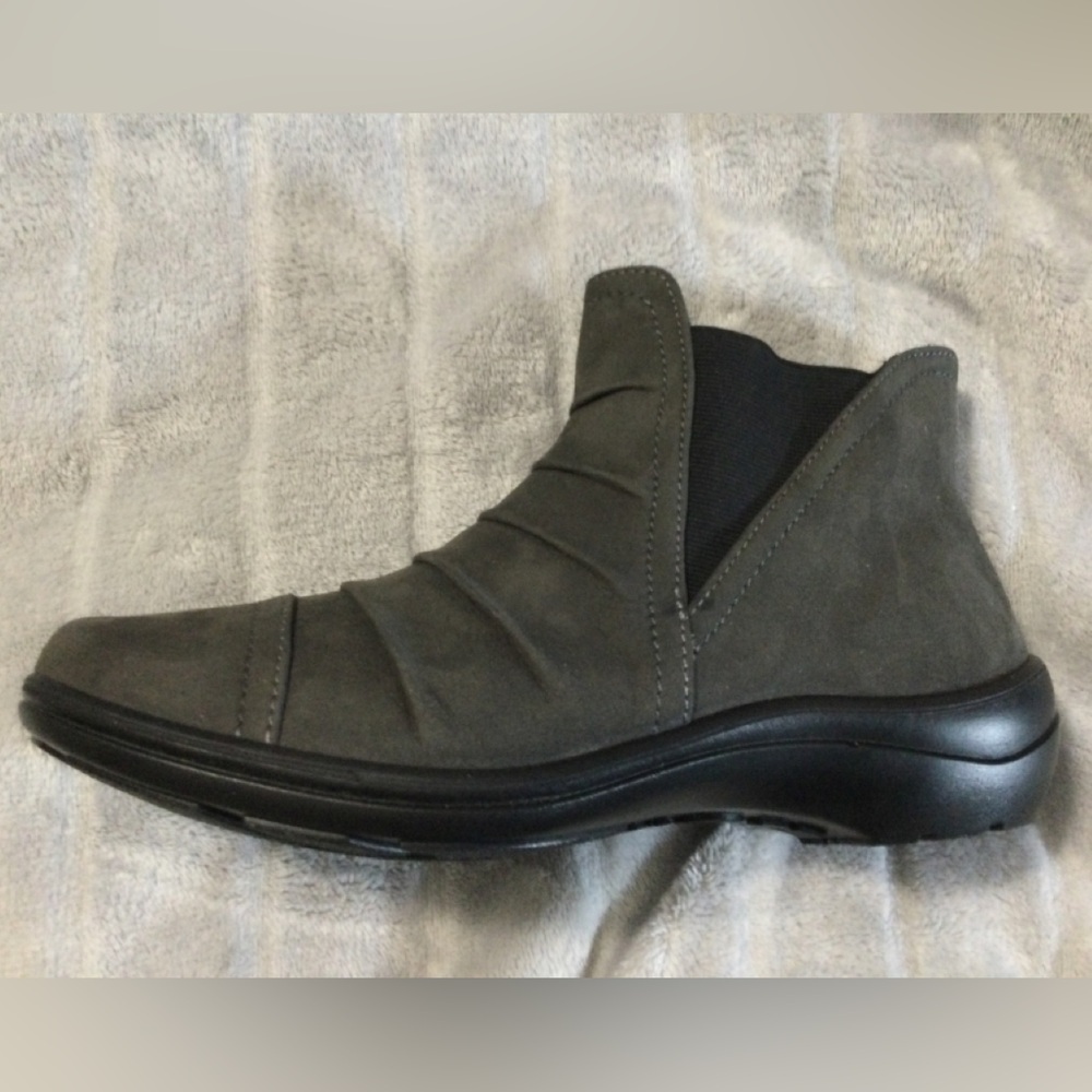 Romika Gray Suede Ankle Boots EU 37 US 6 to 6.5 - Picture 8 of 12
